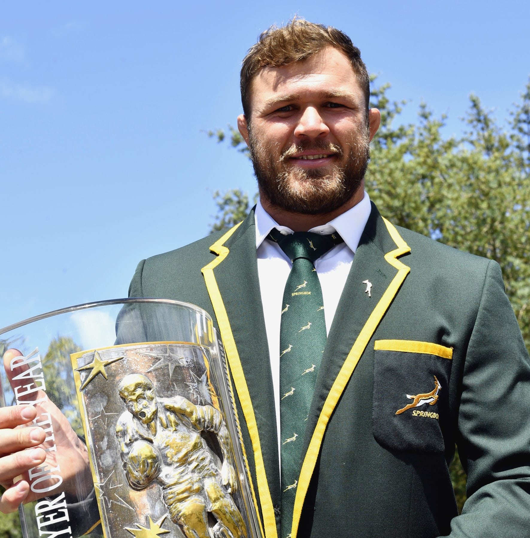 CAPE TOWN, SOUTH AFRICA - MARCH 04: Duane Vermeulen during the SA Rugby Player of the Year Winner's portrait session on March 04, 2021 in Cape Town, South Africa. (Photo by Ashley Vlotman/Gallo Images)